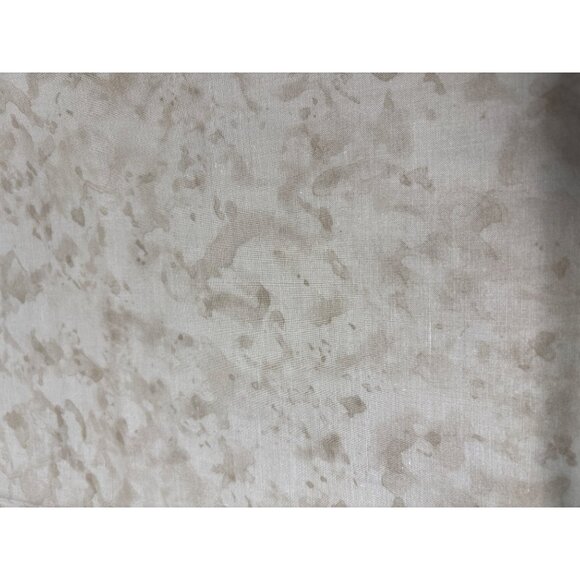 Beige Abstract Watercolor Fabric 1/2 yard x 46" Cotton Sewing Crafting Quilting - Picture 2 of 4